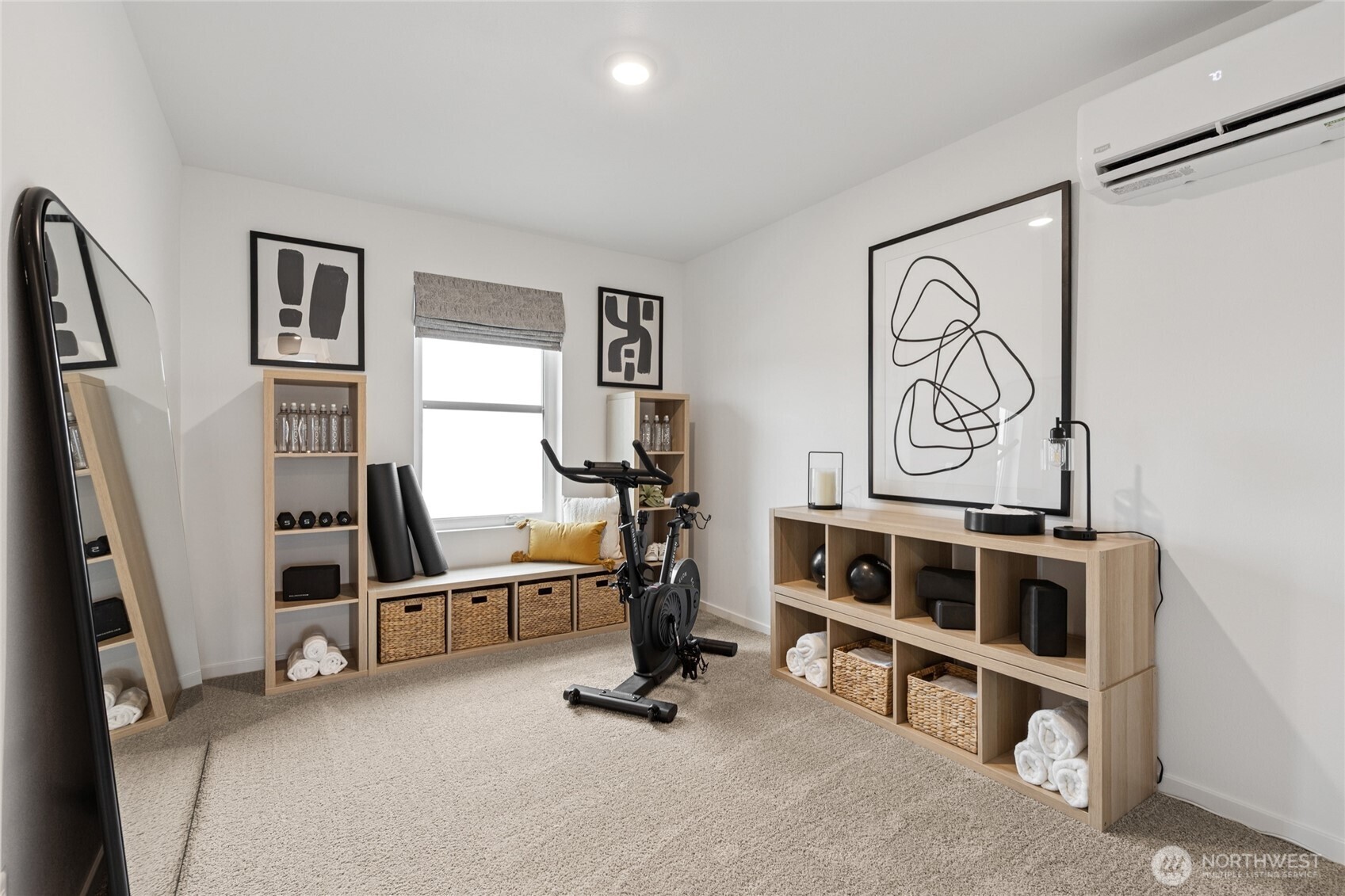 200 Cremini Loop Southeast, Unit 68 Lacey, WA 98513 - Photo 17 of 19 a view of a room with gym equipment
