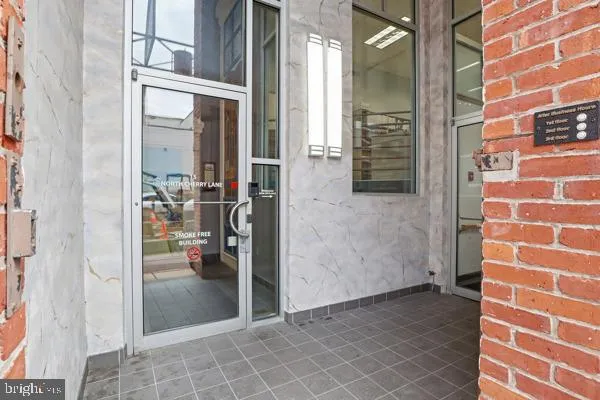 a view of front door