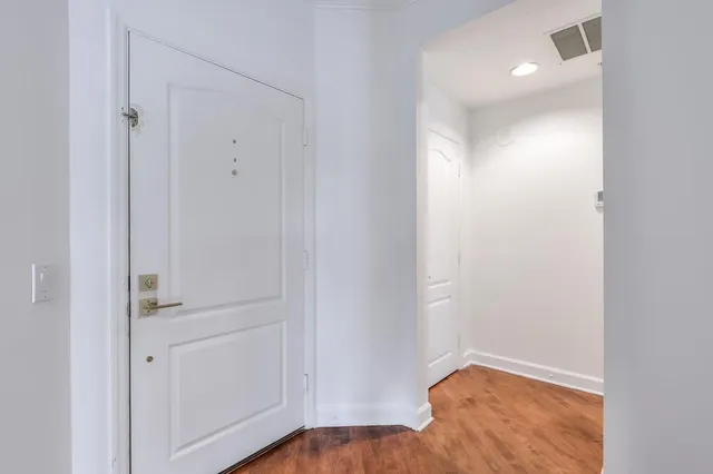 a view of a livingroom with furniture