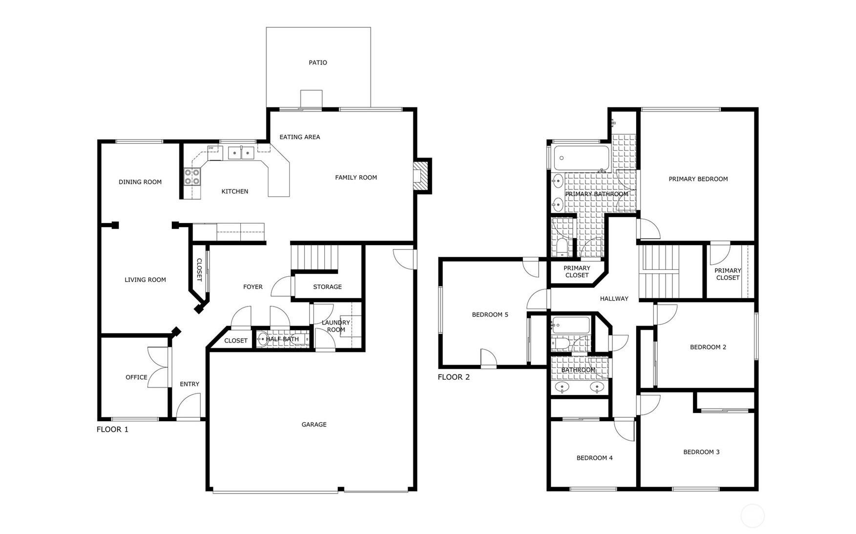 16715 Northeast 5th Street Vancouver, WA 98684 - Photo 14 of 34 a picture of a floor plan