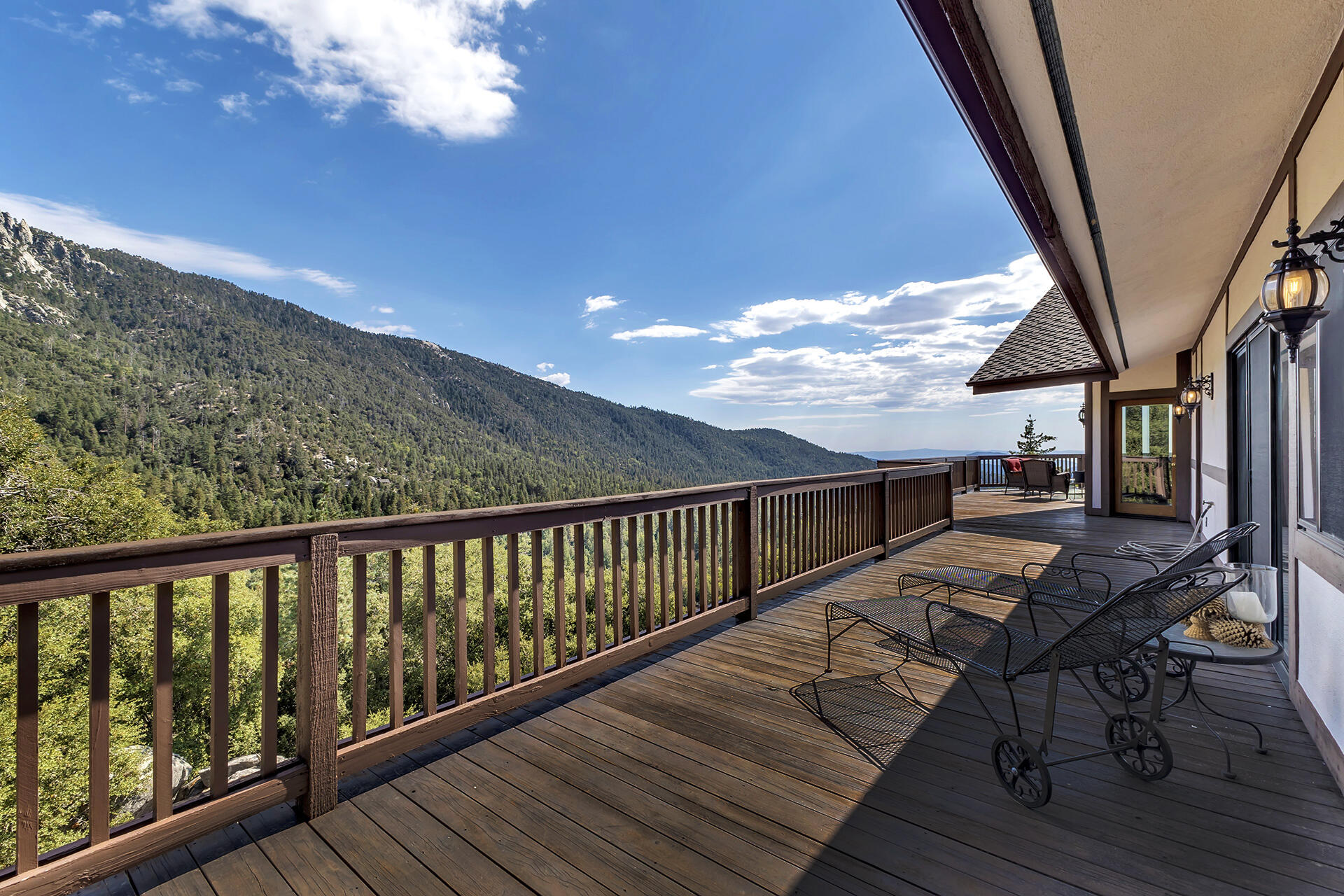 24740 Pioneer Road Idyllwild, CA 92549 - Photo 32 of 59 a view of balcony with furniture