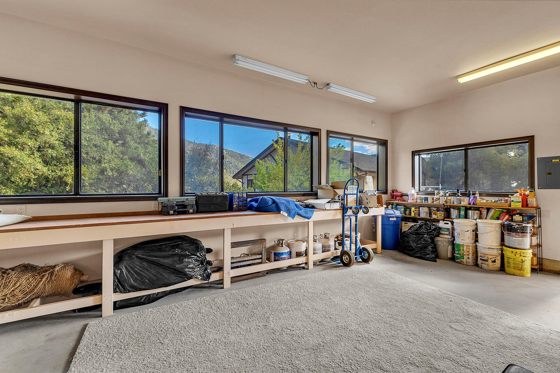 24740 Pioneer Road Idyllwild, CA 92549 - Photo 51 of 59 a view of a room with gym equipment