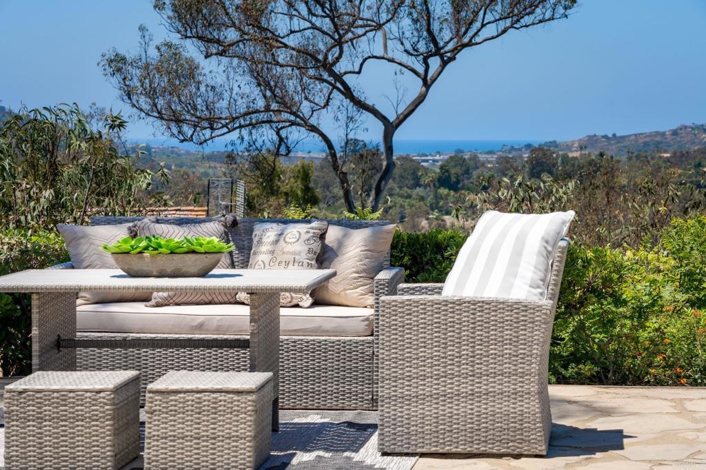 5002 El Acebo Rancho Santa Fe, CA 92067 - Photo 53 of 55 a view of yard from terrace with seating space