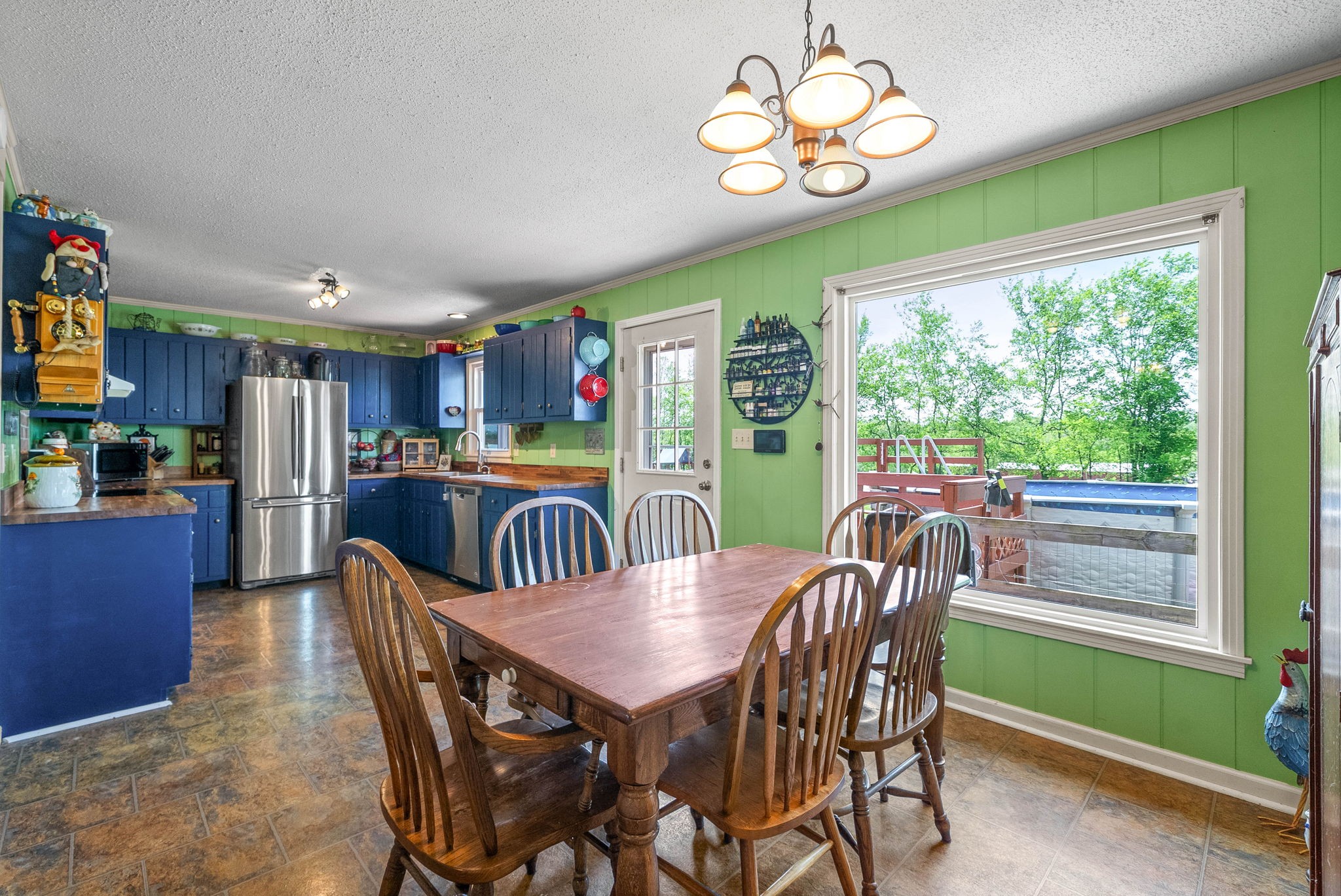 558 Bumpus Road Cunningham, TN 37052 - Photo 22 of 64 a view of a dining room with furniture window and outside view
