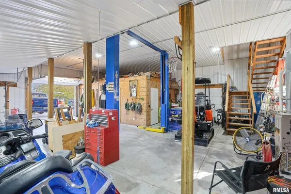 a view of outdoor space with seating area