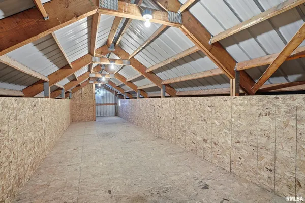 a view of a road with a building in the background