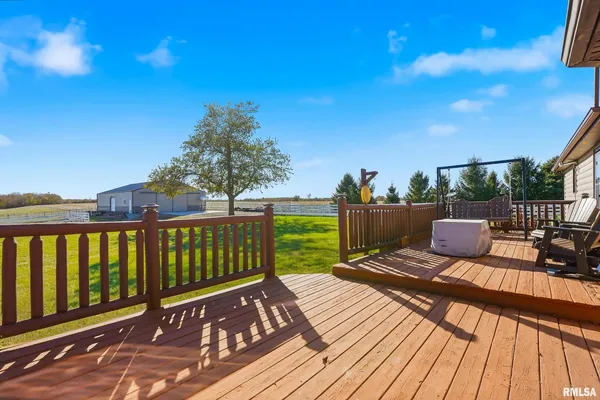 a view of an ocean with a nearby beach