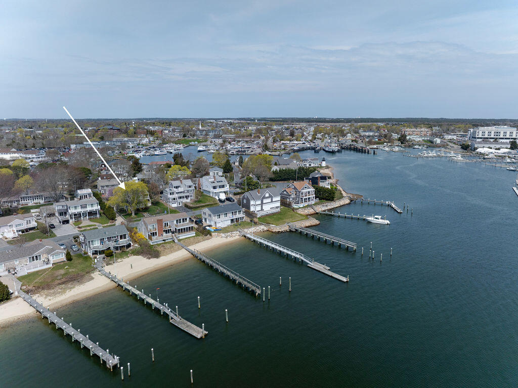 39 Bay Shore Road Hyannis, MA 02601 - Photo 1 of 63 an aerial view of a house with a yard