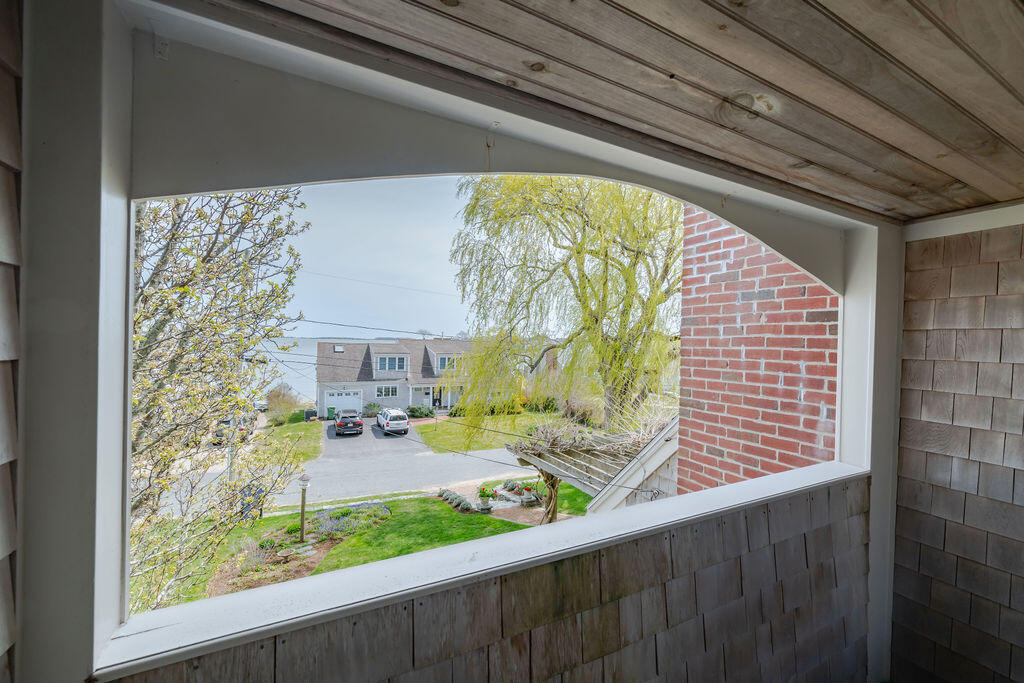 39 Bay Shore Road Hyannis, MA 02601 - Photo 31 of 63 a view of a porch and garden
