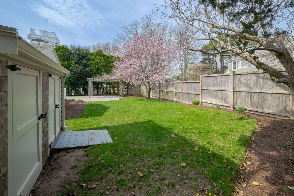 39 Bay Shore Road Hyannis, MA 02601 - Photo 53 of 63 a view of a back yard of the house