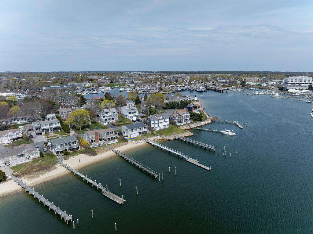 39 Bay Shore Road Hyannis, MA 02601 - Photo 56 of 63 an aerial view of a house with a yard