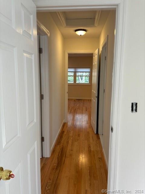 86 Pocahontas Road Redding, CT 06896 - Photo 23 of 23 a view of a hallway with wooden floor