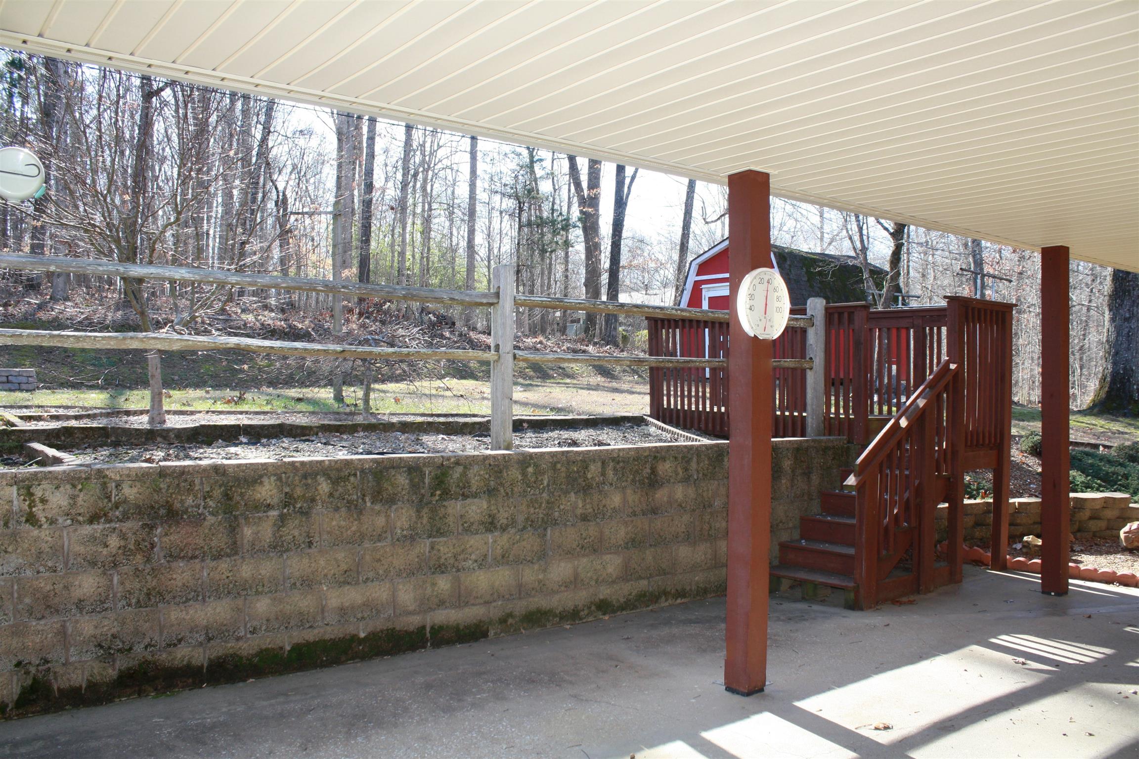 306 Lee Road Dickson, TN 37055 - Photo 8 of 29 From covered patio leading to back yard area