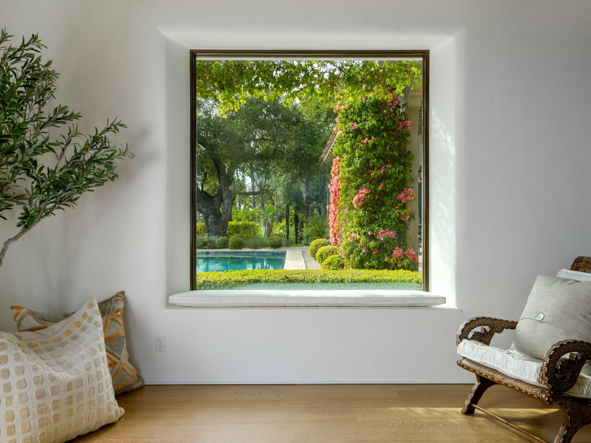 272 El Cielito Road Santa Barbara, CA 93103 - Photo 7 of 24 a view of a room that has a bed and a window