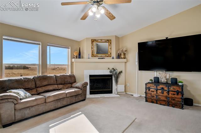 3402 Bar 10 Road Calhan, CO 80808 - Photo 4 of 35 Cozy Fireplace for cooler evenings and Central A/C for Warm Summers!