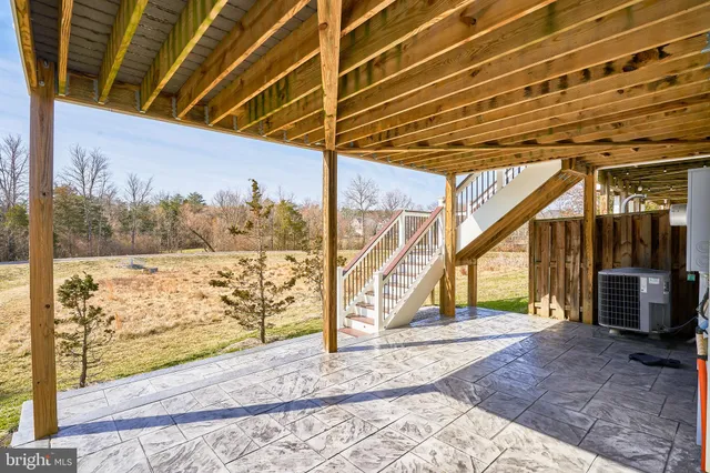 a view of a indoor bed
