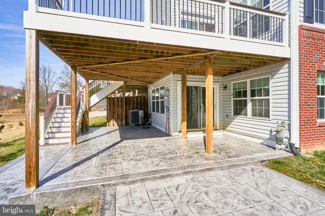 a view of entrance front of house