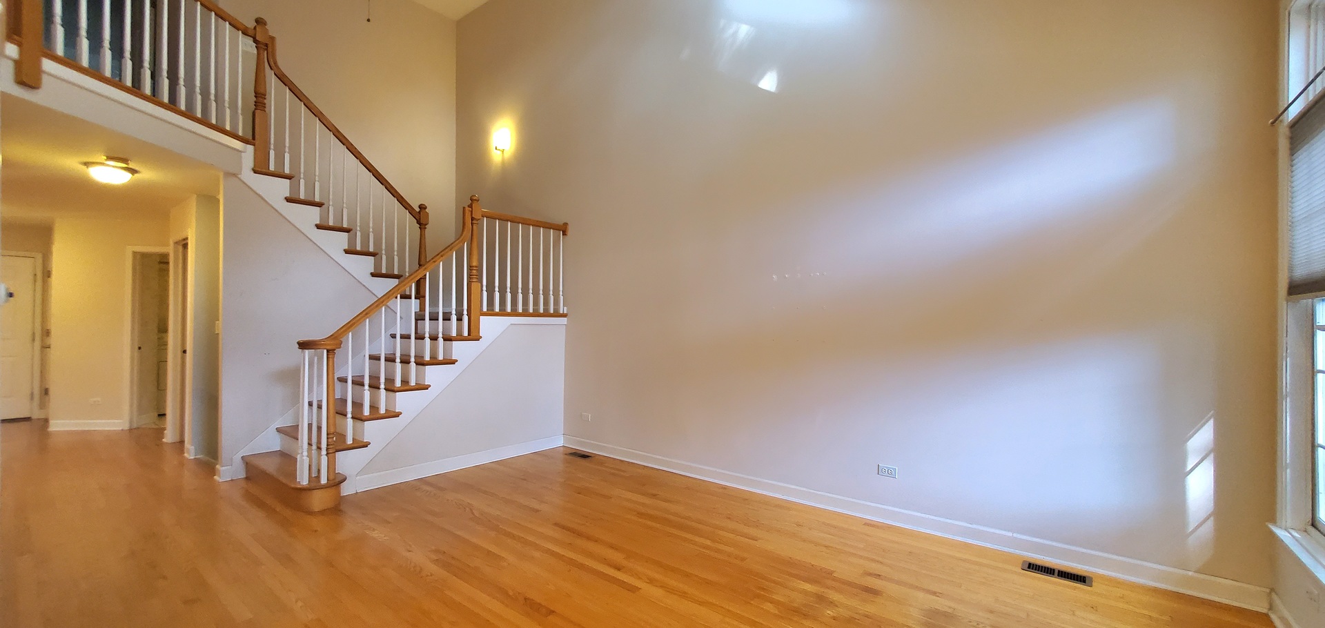 536 West Evergreen Street Wheaton, IL 60187 - Photo 12 of 27 a view of entryway and hall with wooden floor