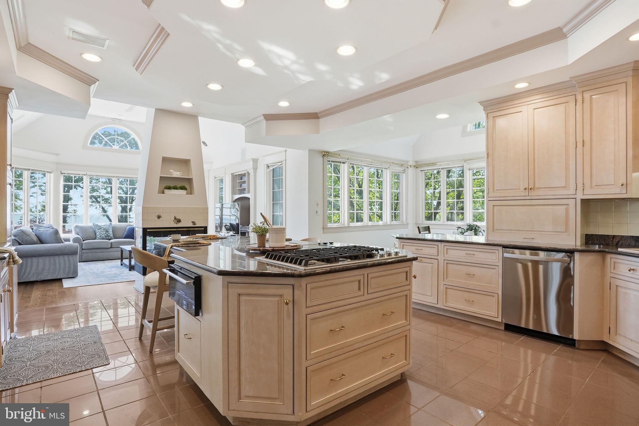 2562 Carrollton Road Annapolis, MD 21403 - Photo 14 of 54 And then into the expansive kitchen
