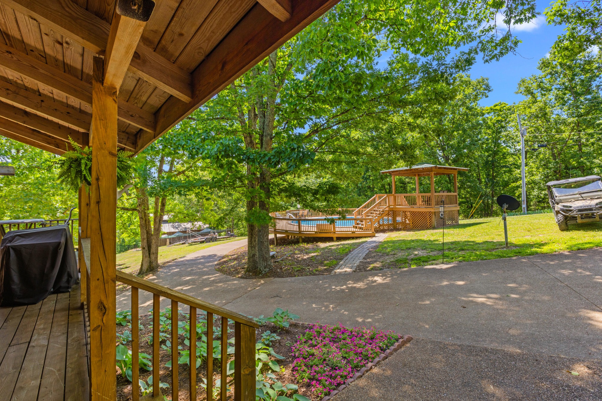 6435 Davis Hill Road Birchwood, TN 37308 - Photo 64 of 64 a view of a house with backyard and a patio