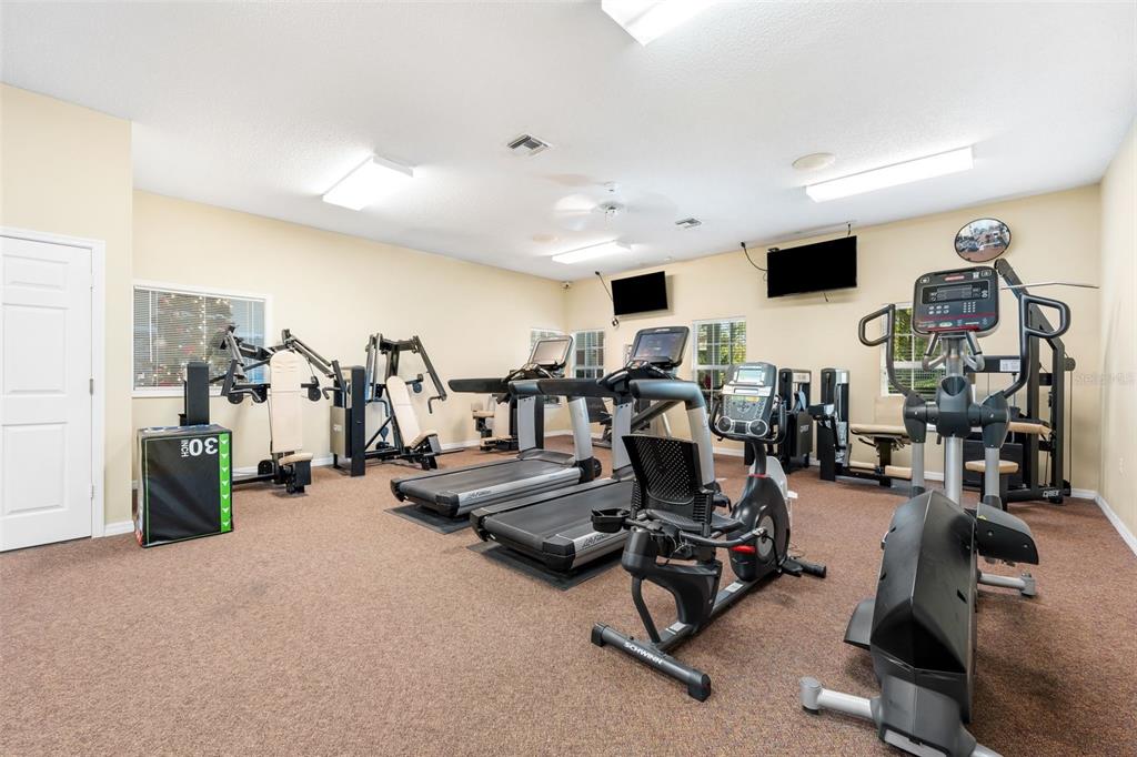 10000 Southwest 52nd Avenue, Unit 35 Gainesville, FL 32608 - Photo 35 of 36 a view of a room with gym equipment