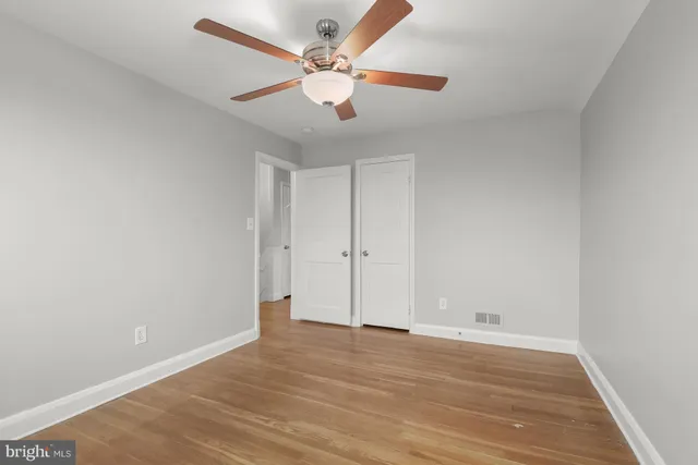 wooden floor in an empty room