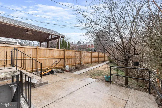 a view of a house with a patio