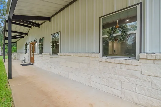 a view of entrance gate of the house
