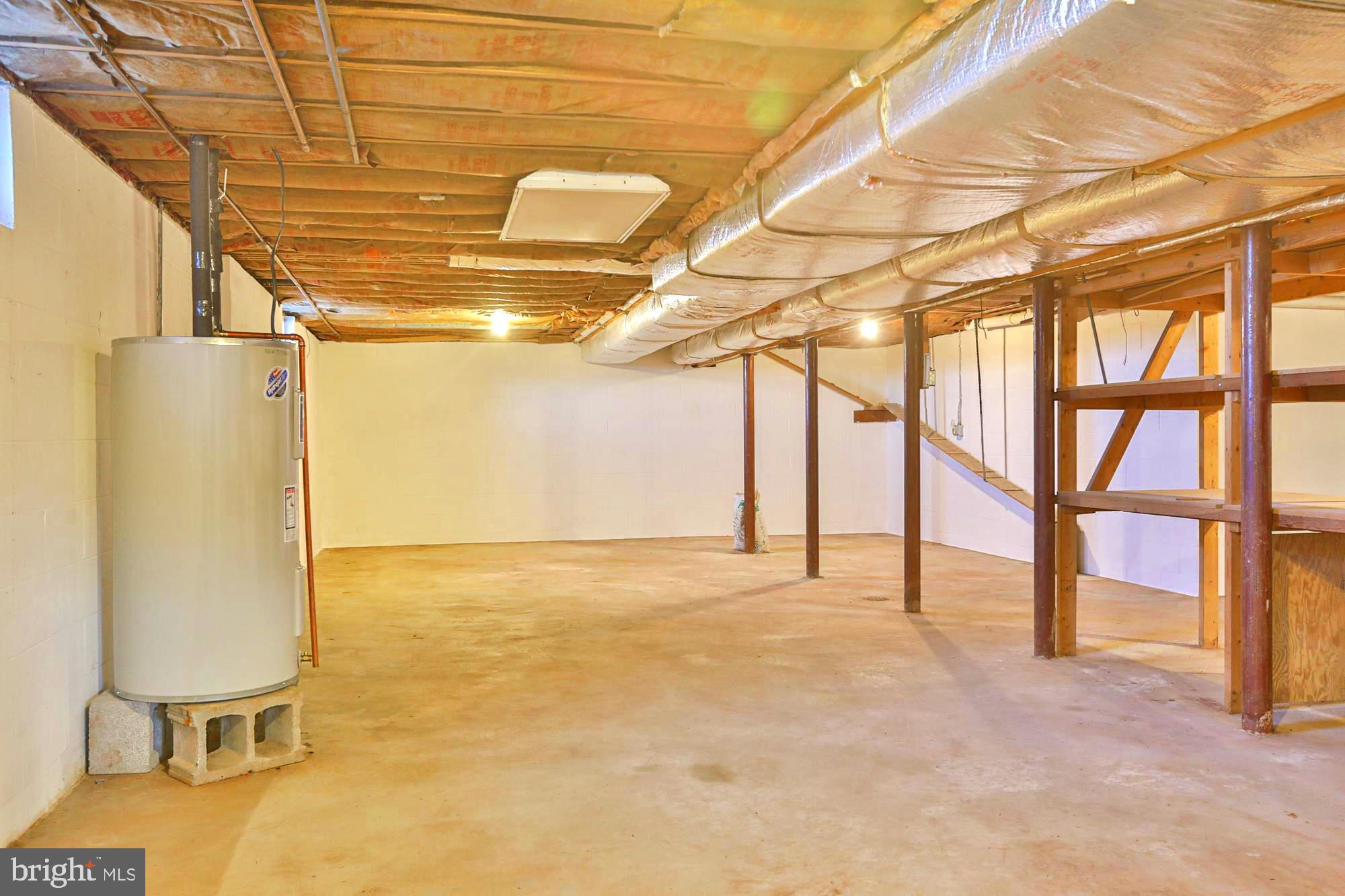 330 Blue School Road Perkasie, PA 18944 - Photo 40 of 41 Large basement with walk-out to back yard.