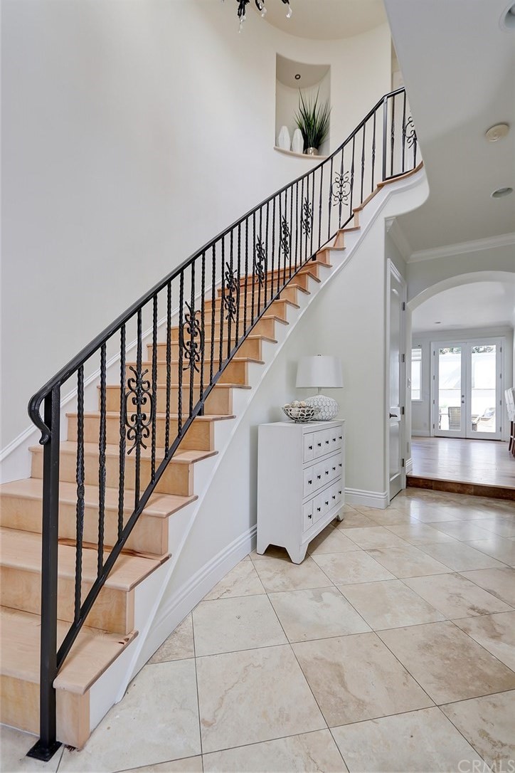 2818 North Ardmore Avenue Manhattan Beach, CA 90266 - Photo 19 of 34 a view of staircase with white walls and a window