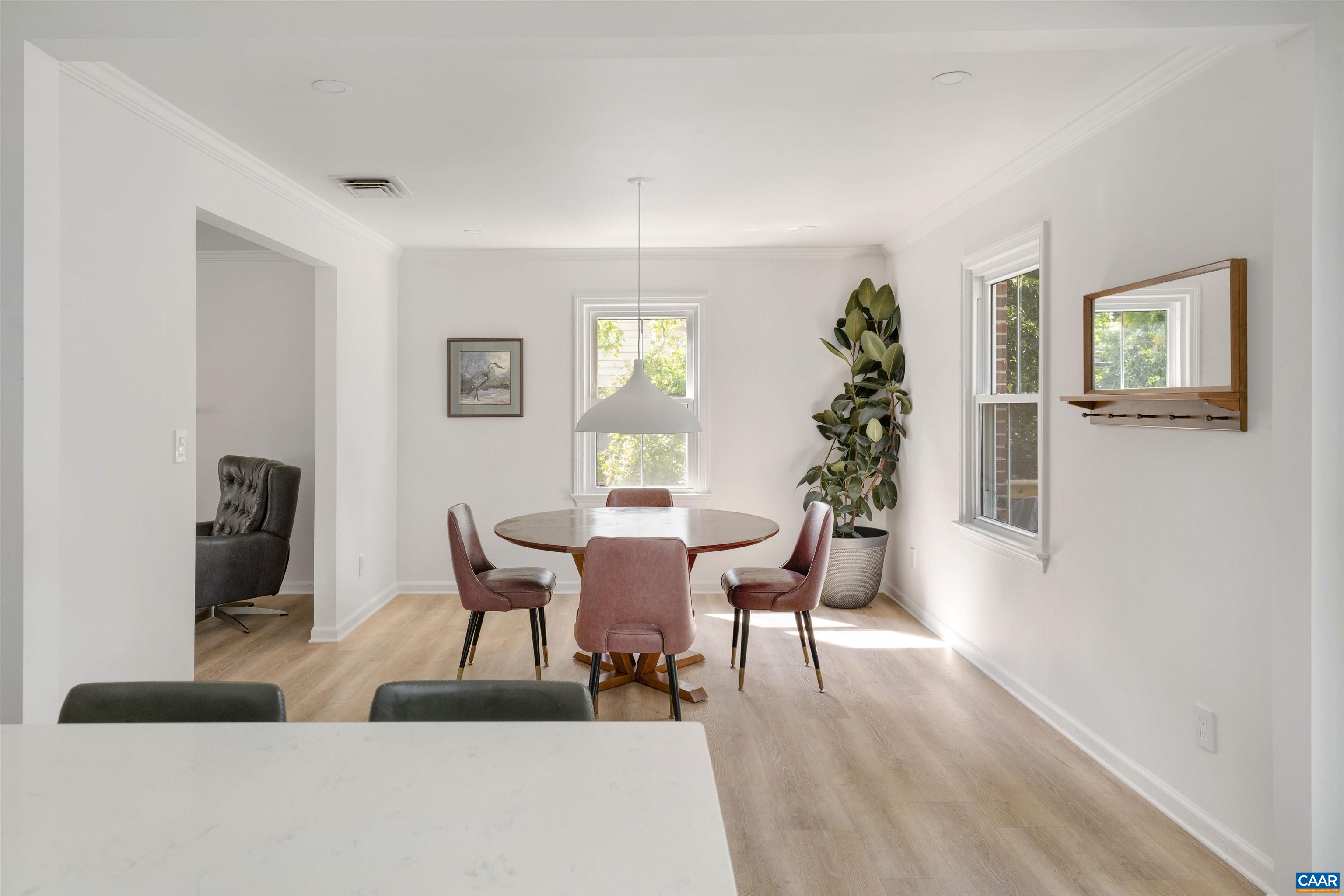 205 Chaucer Road Charlottesville, VA 22901 - Photo 11 of 43 a view of a livingroom with furniture and a potted plant