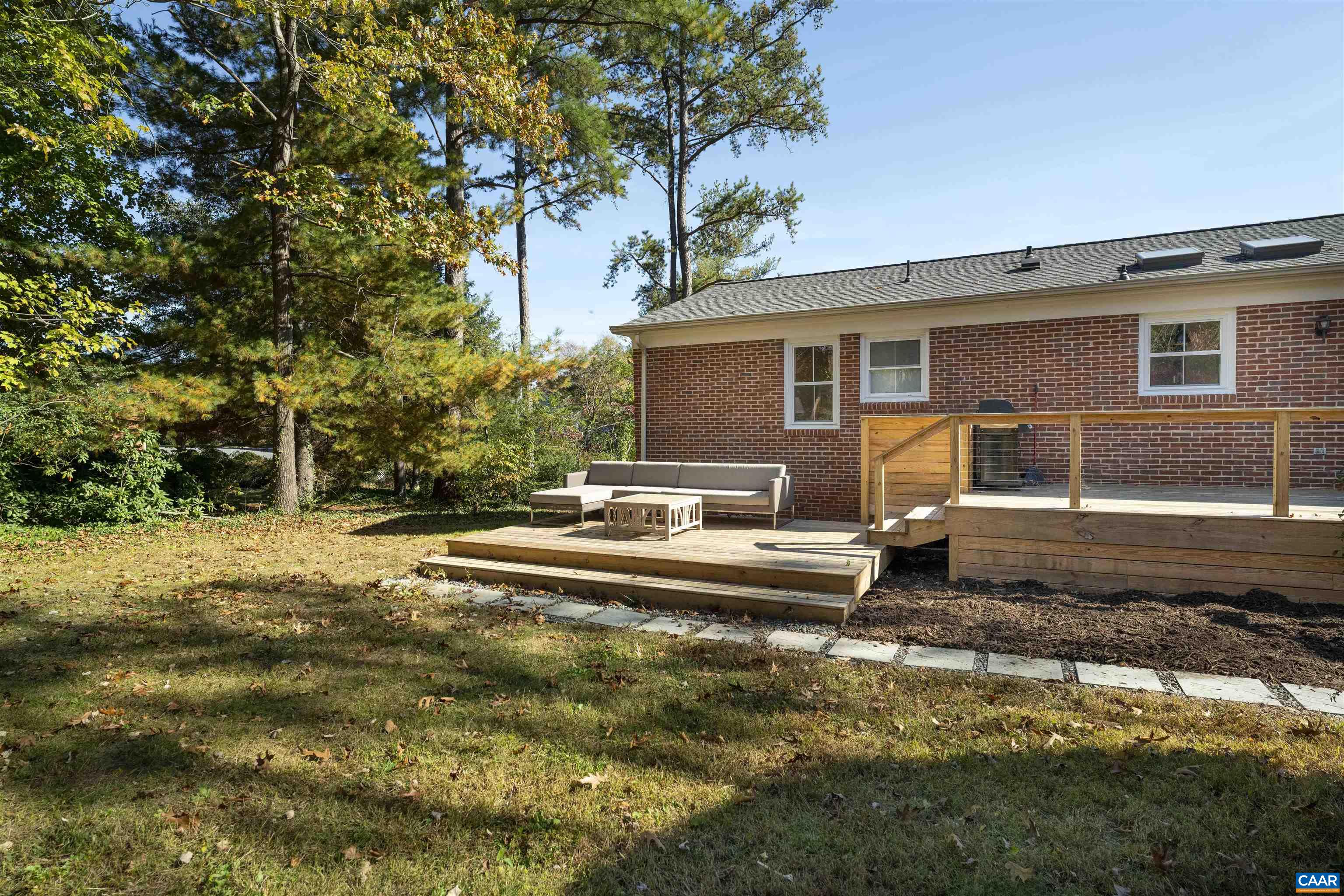 205 Chaucer Road Charlottesville, VA 22901 - Photo 36 of 43 a view of a house with a yard