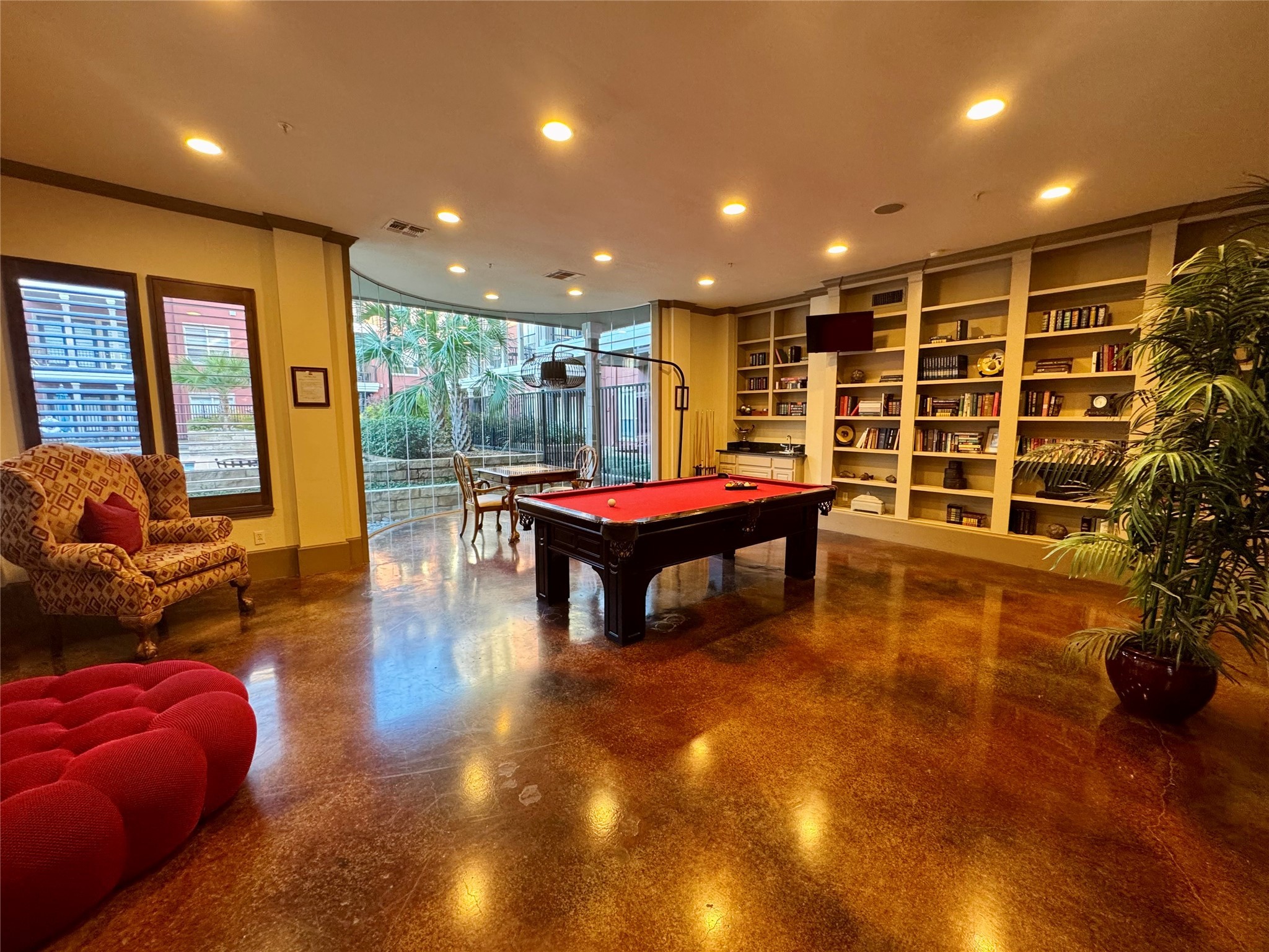 2400 McCue Road, Unit 233 Houston, TX 77056 - Photo 25 of 41 a room with furniture and pool table