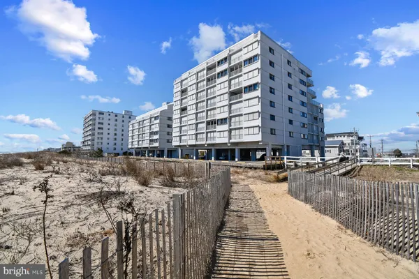 a view of city and ocean