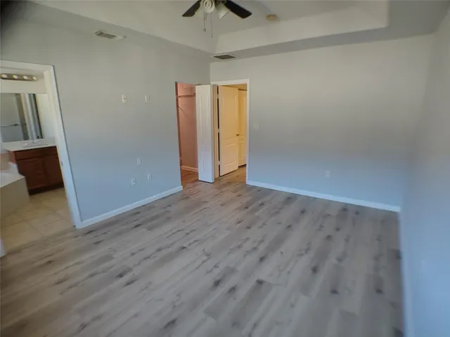 wooden floor in an empty room