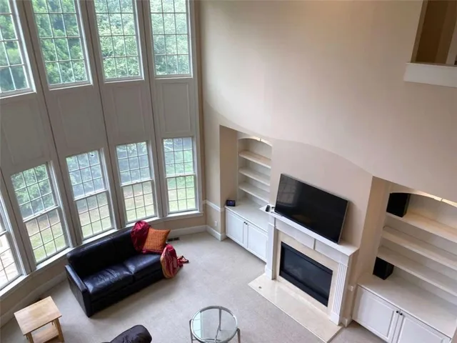 a view of empty room