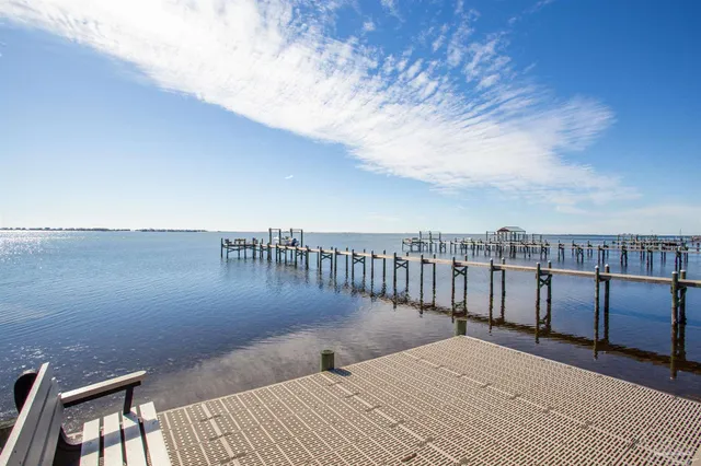 a view of terrace with seating area