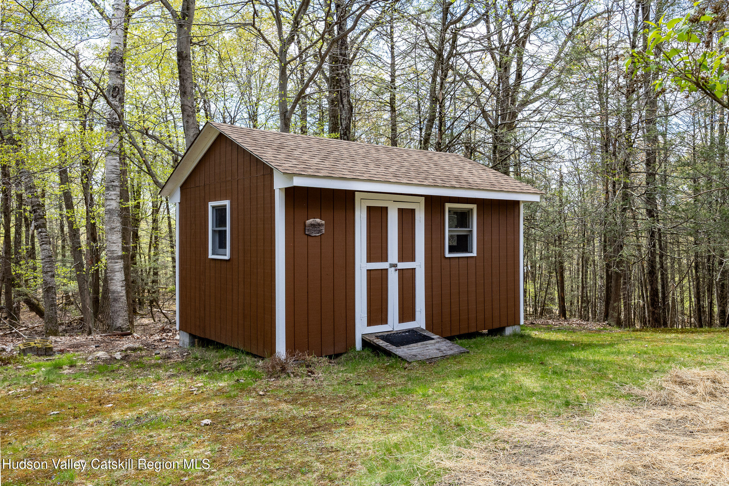 170 Macdaniel Road Woodstock, NY 12498 - Photo 26 of 31 a view of backyard of house with green space