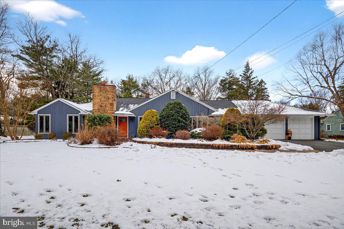 14 Baldwin Street Pennington, NJ 08534 - Photo 34 of 42 a view of a house with a snow in the yard