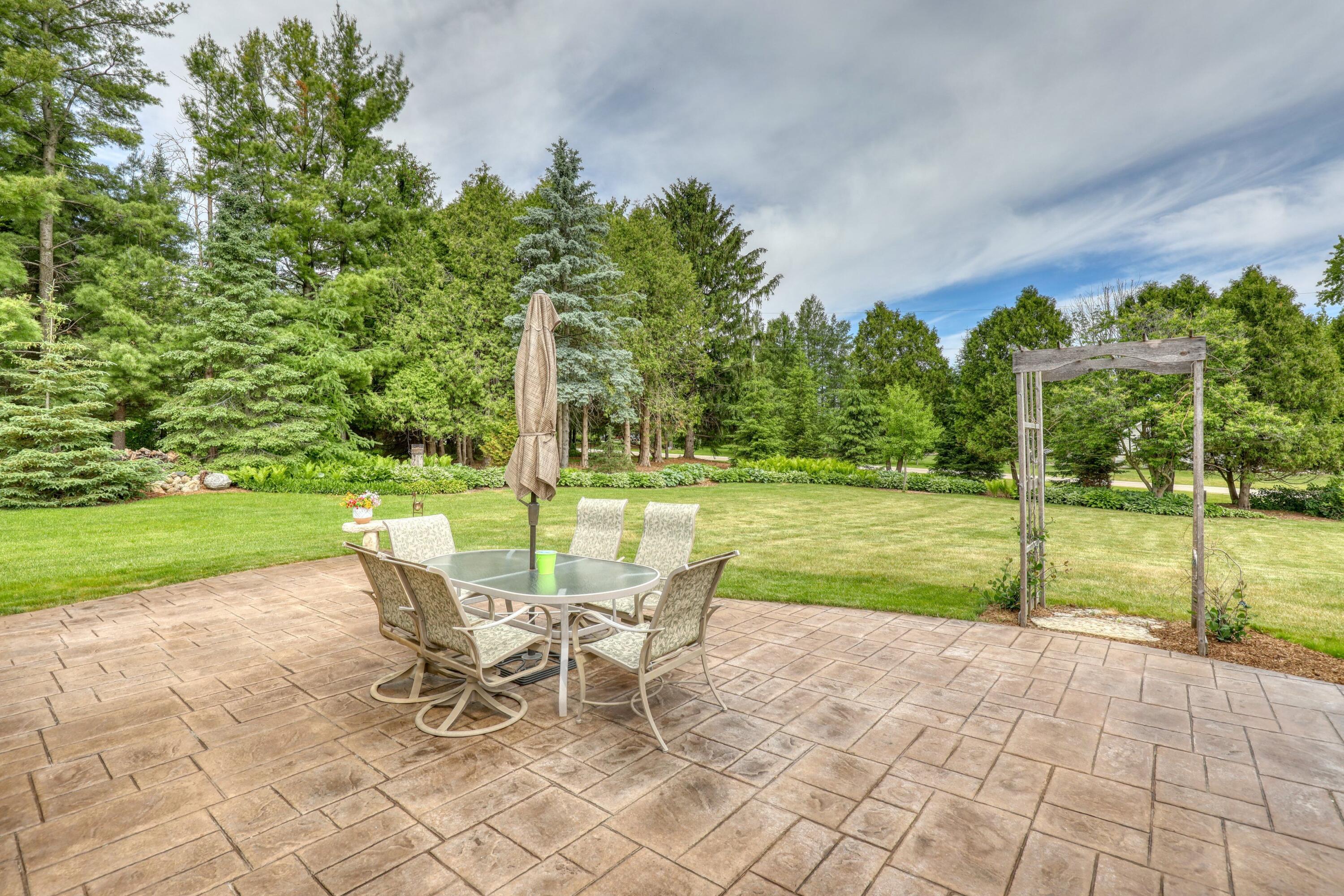 6715 Alpine Drive Addison, WI 53090 - Photo 40 of 59 Beautiful Patio