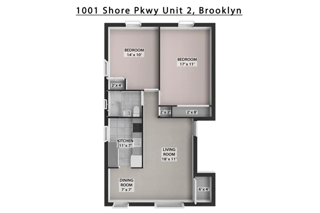 a picture of a bench in a building