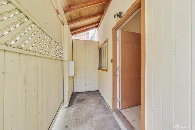 a picture of a bench in a room