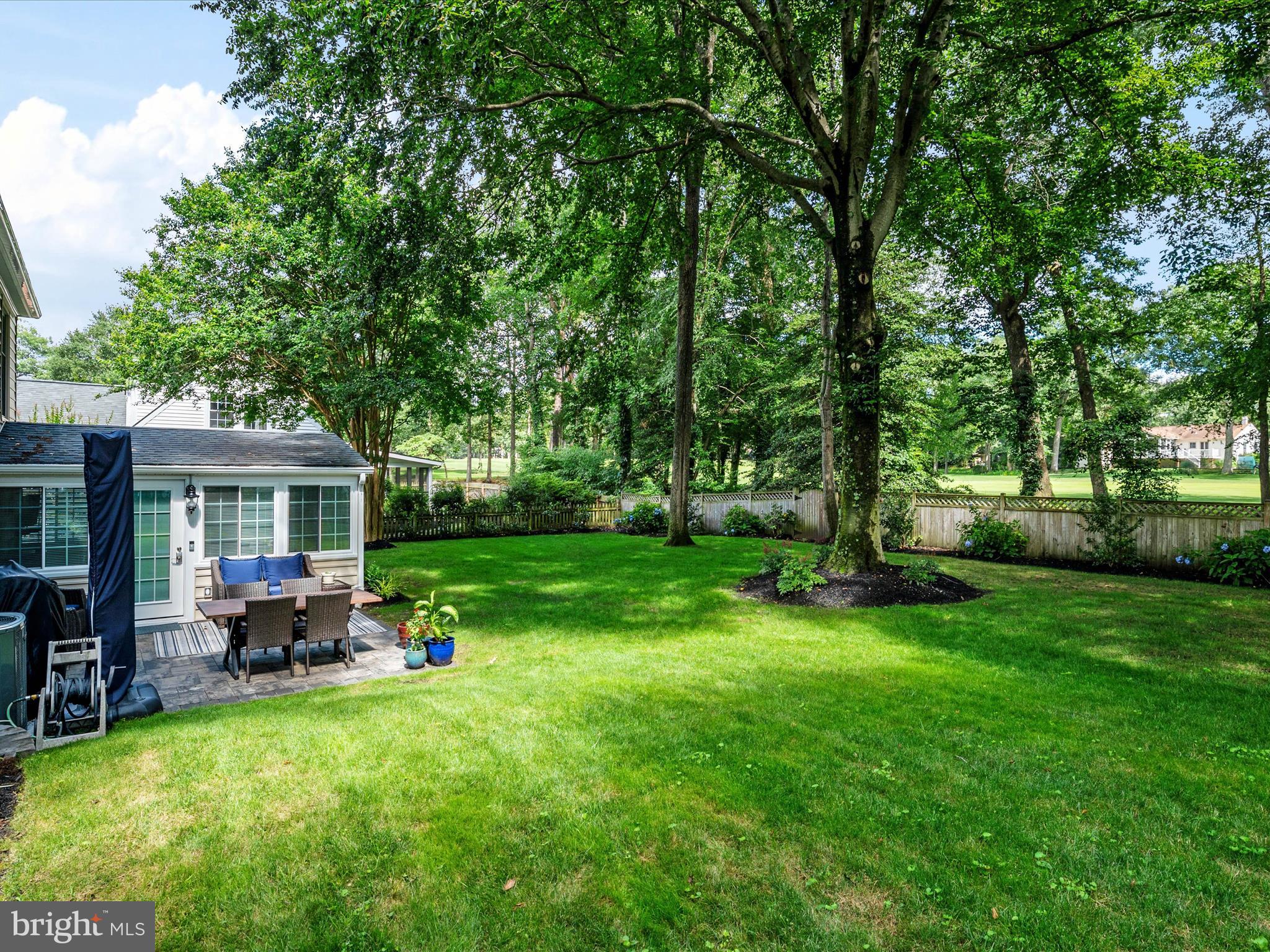 1589 Crofton Parkway Crofton, MD 21114 - Photo 34 of 60 a view of a house with backyard sitting area and garden