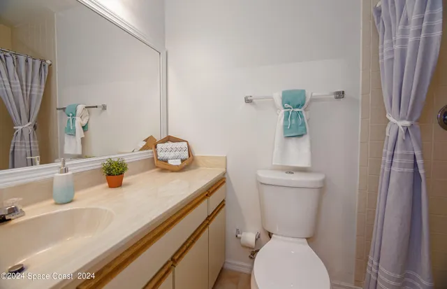 a view of a city and ocean view