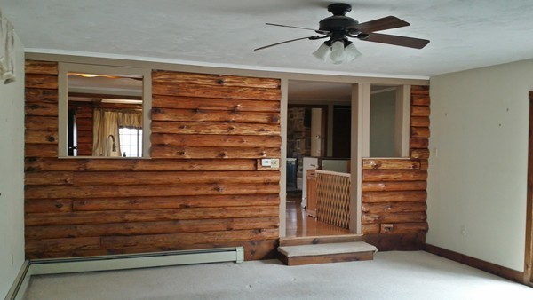 1 Breakneck Road Sturbridge, MA 01566 - Photo 17 of 30 a view of room with stairs and a ceiling fan