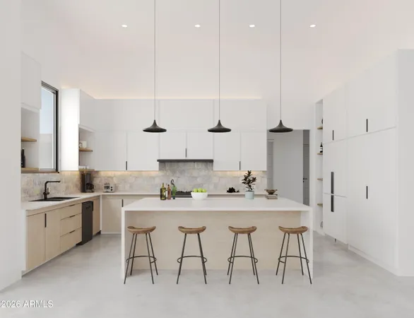 a view of an outdoor space and mountain view