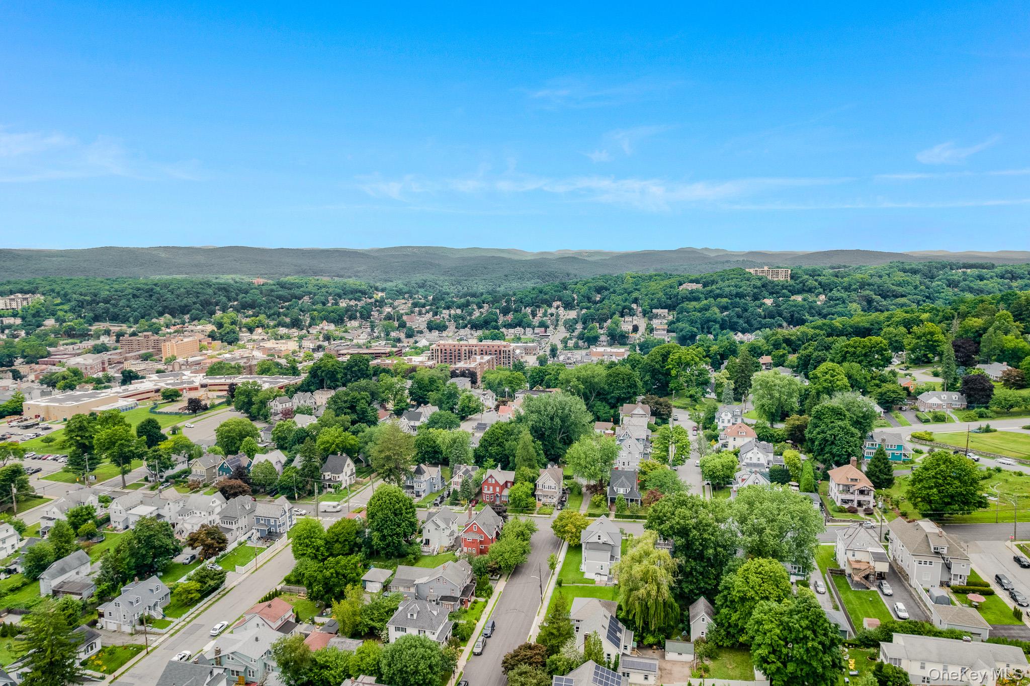 211 Pomeroy Street Peekskill, NY 10566 - Photo 43 of 50 Aerial view of Peekskill from Pomeroy Street