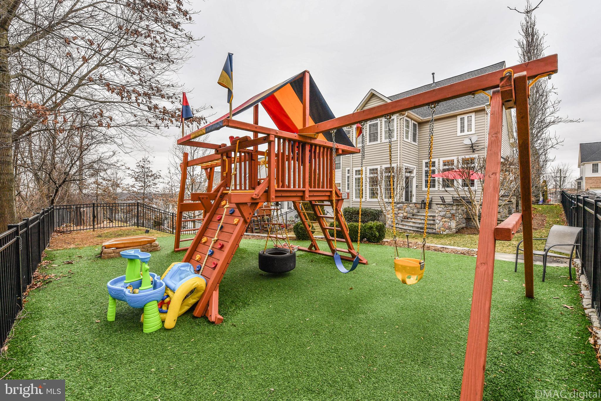 1604 Rising Ridge Road Mount Airy, MD 21771 - Photo 8 of 56 Fantastic play area with synthetic turf