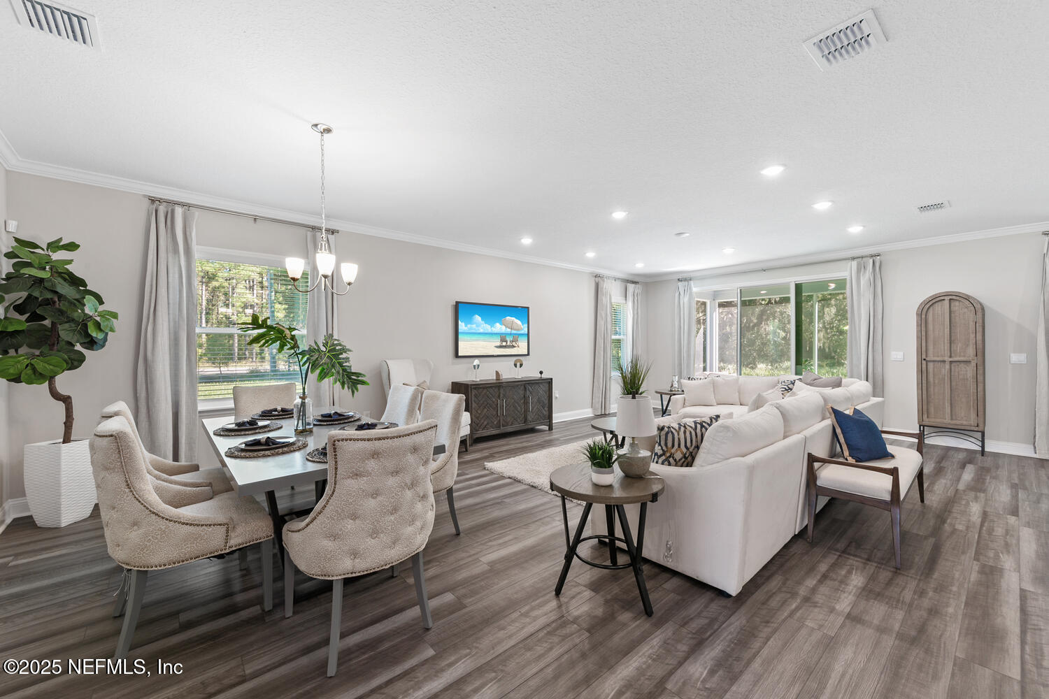 56310 Creekside Way Callahan, FL 32011 - Photo 12 of 47 a living room with furniture and a large window