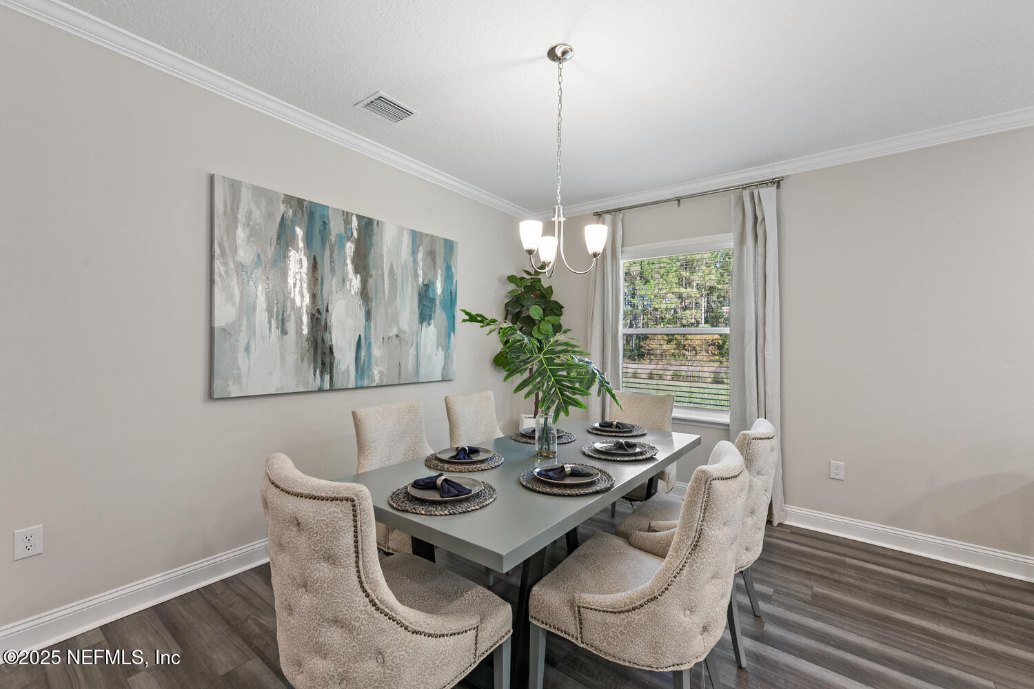 56310 Creekside Way Callahan, FL 32011 - Photo 13 of 47 a view of a dining room with furniture window and outside view